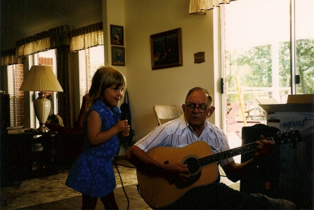 Me and Grandpa - 1998 - Weimar, TX