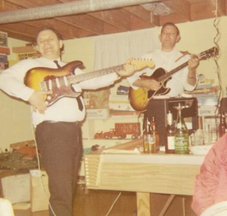 Grandpa and Bob Light - 1968 - Monroe, Michigan