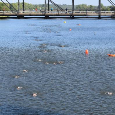 TriWaco 2018 Swim in the Brazos River